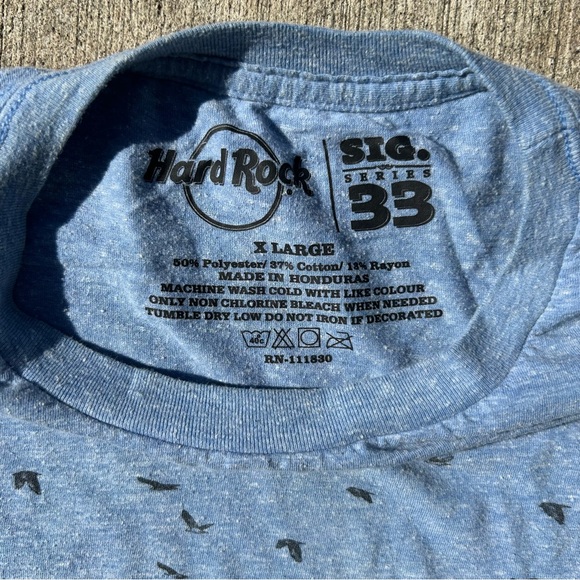 Hard Rock Cafe Mall of America Imagine Dragons T Shirt Mens XL Blue - Picture 2 of 5